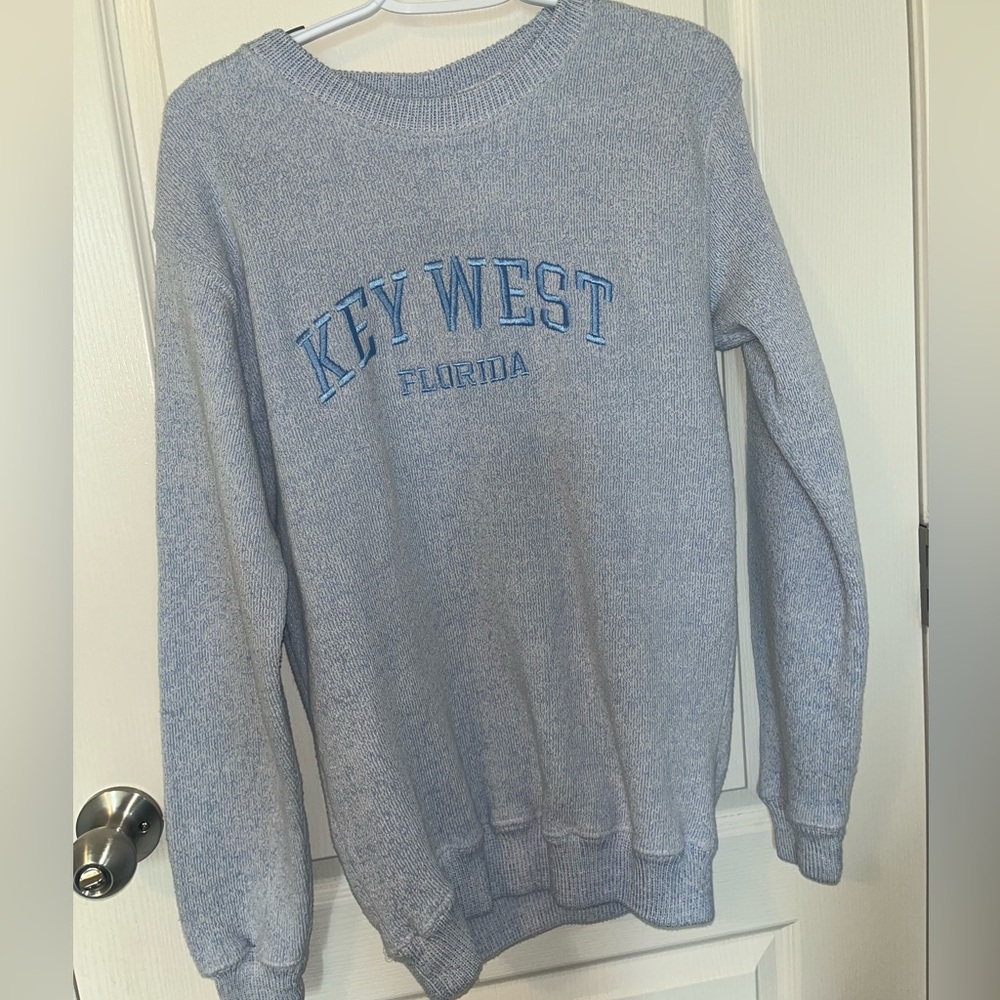 Oversized Key West Knit Crewneck